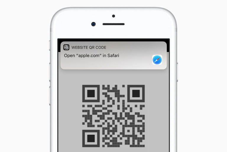 how to scan qr code with iphone camera