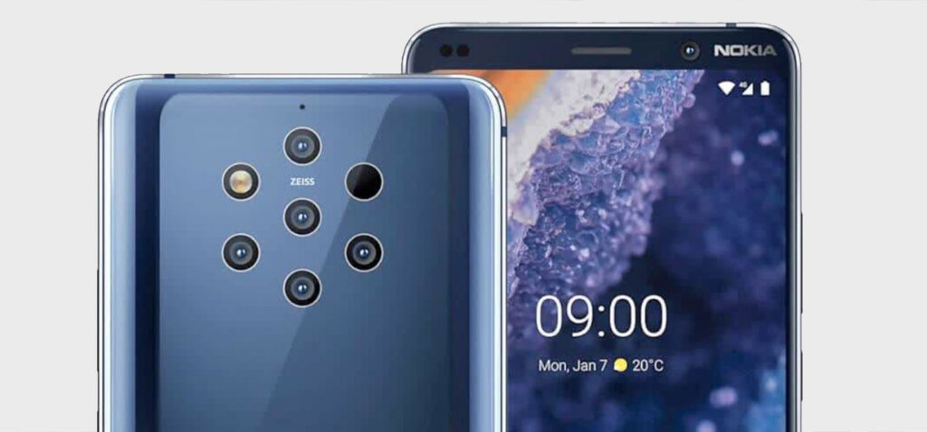 Scan QR Code with Nokia 9 PureView