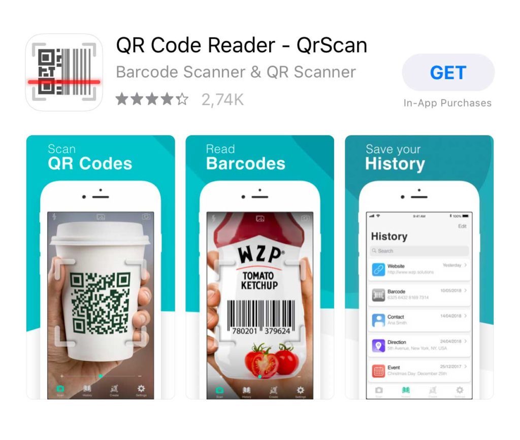 qr code reader iphone, how to read qr code iphone