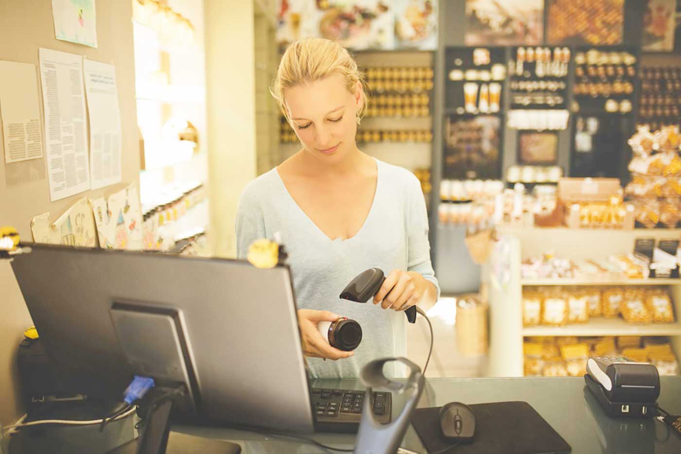 QR codes can be used for retailers