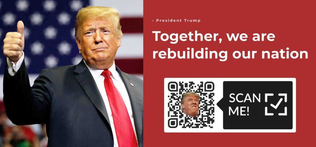 Donald Trump QR Code Campaign