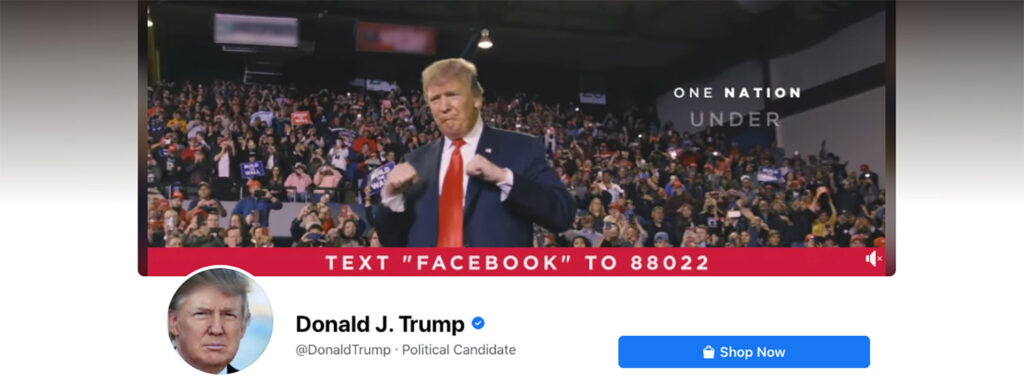 Facebook QR Codes for political candidate