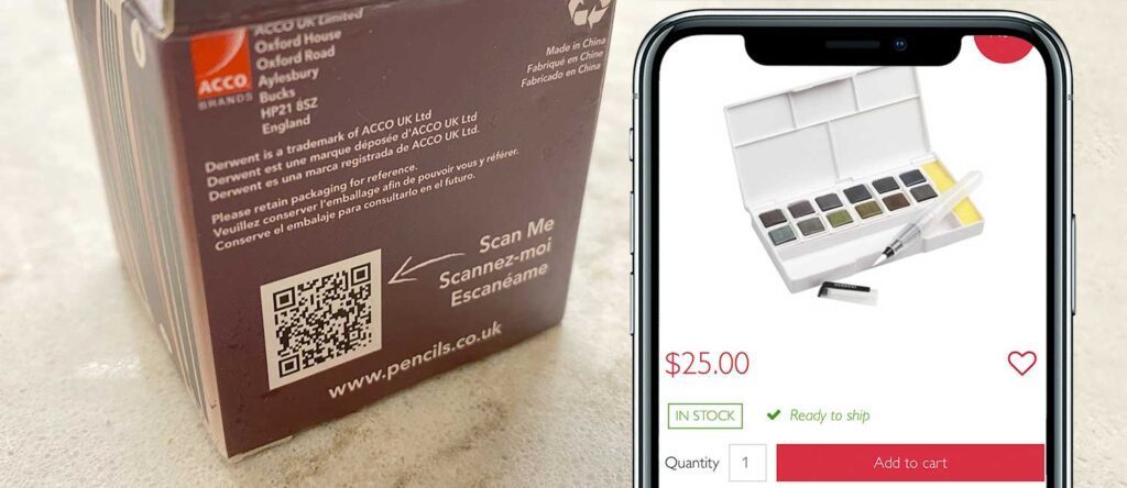 Ürün E-ticareti için QR Kodu Oluşturun