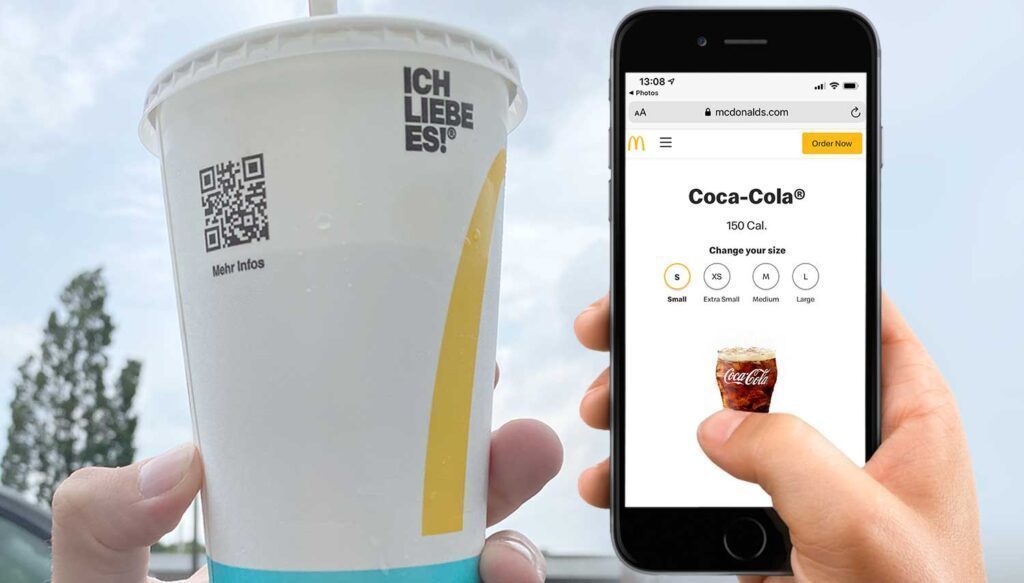 Ürün beslenme bilgileri için QR Kodu oluşturucu