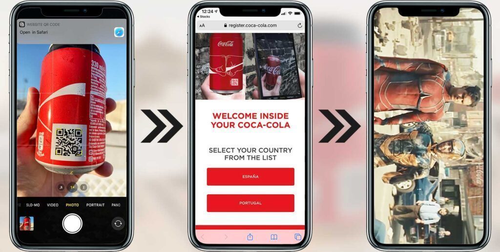 Coca-Cola ile Youtube için QR Kodu Oluşturun