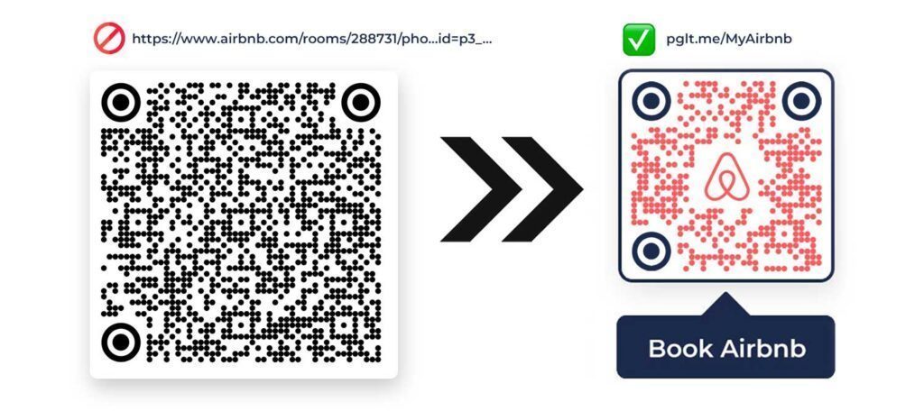 הזמנת קוד QR של הזמנת Airbnb