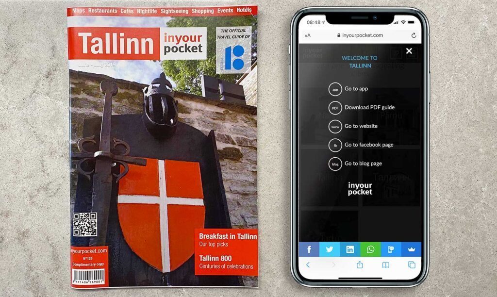 Izveidojiet QR kodu tūrisma žurnāliem