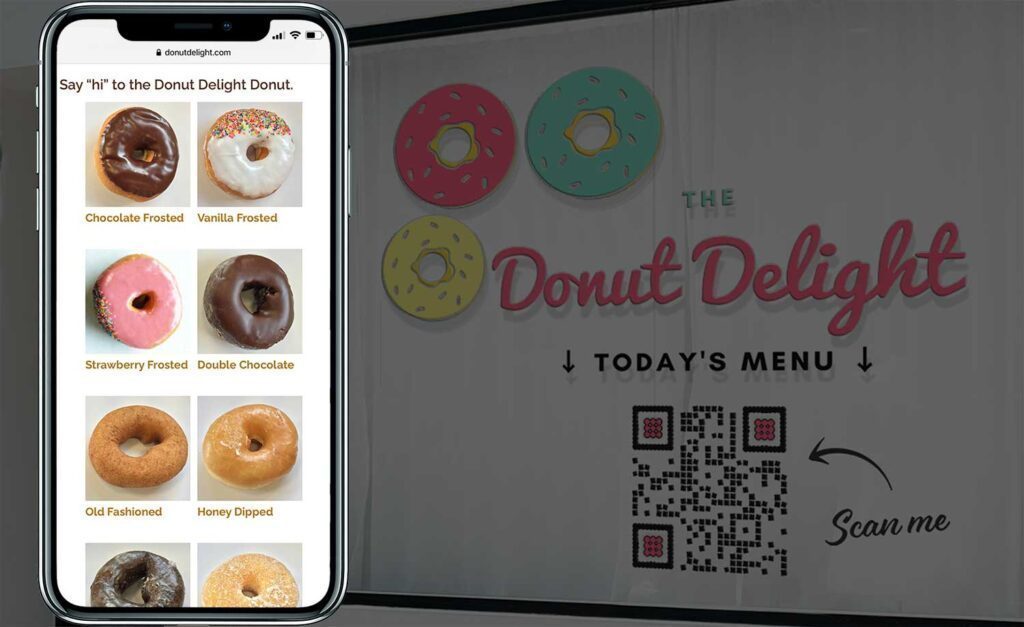 Código QR para el menú PDF
