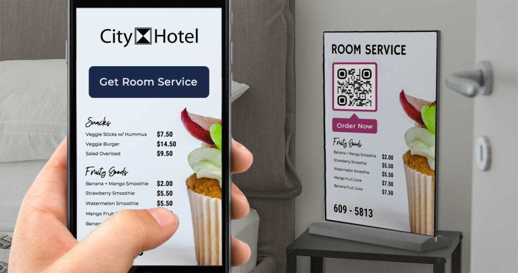 Room Service QR Code