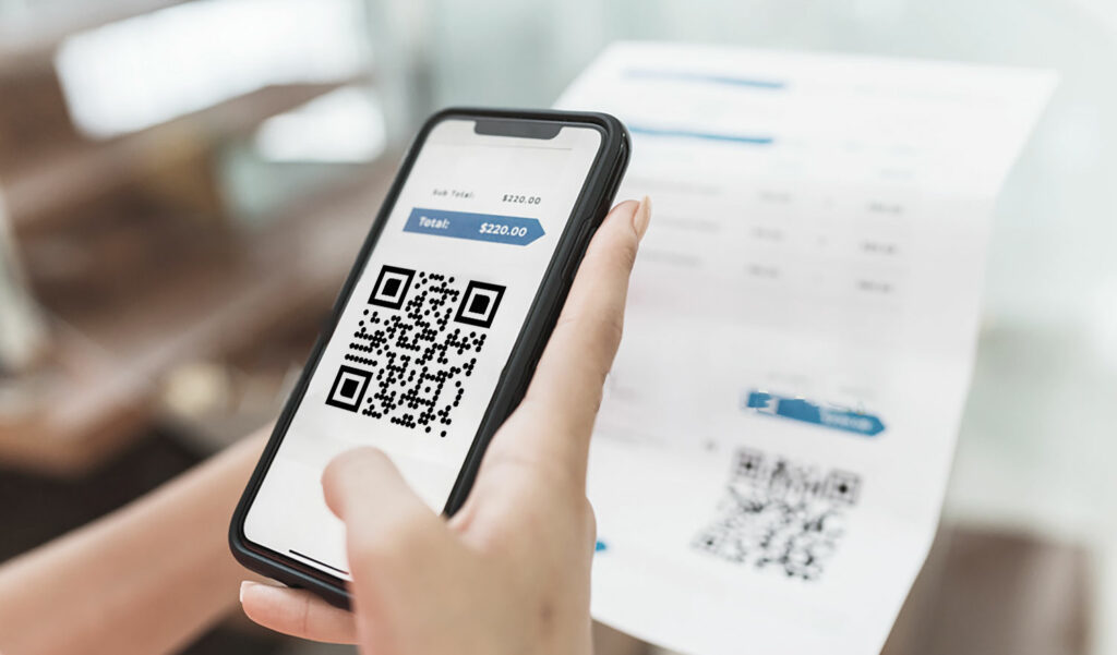 How to scan a QR Code payment