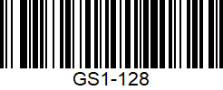 Código de barras GS1 128