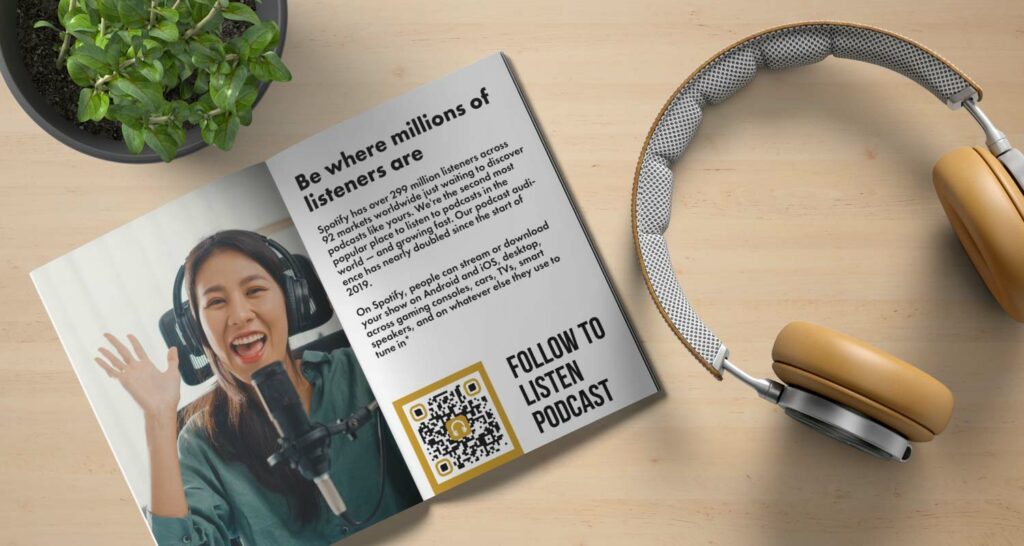 skann podcast qr-kode