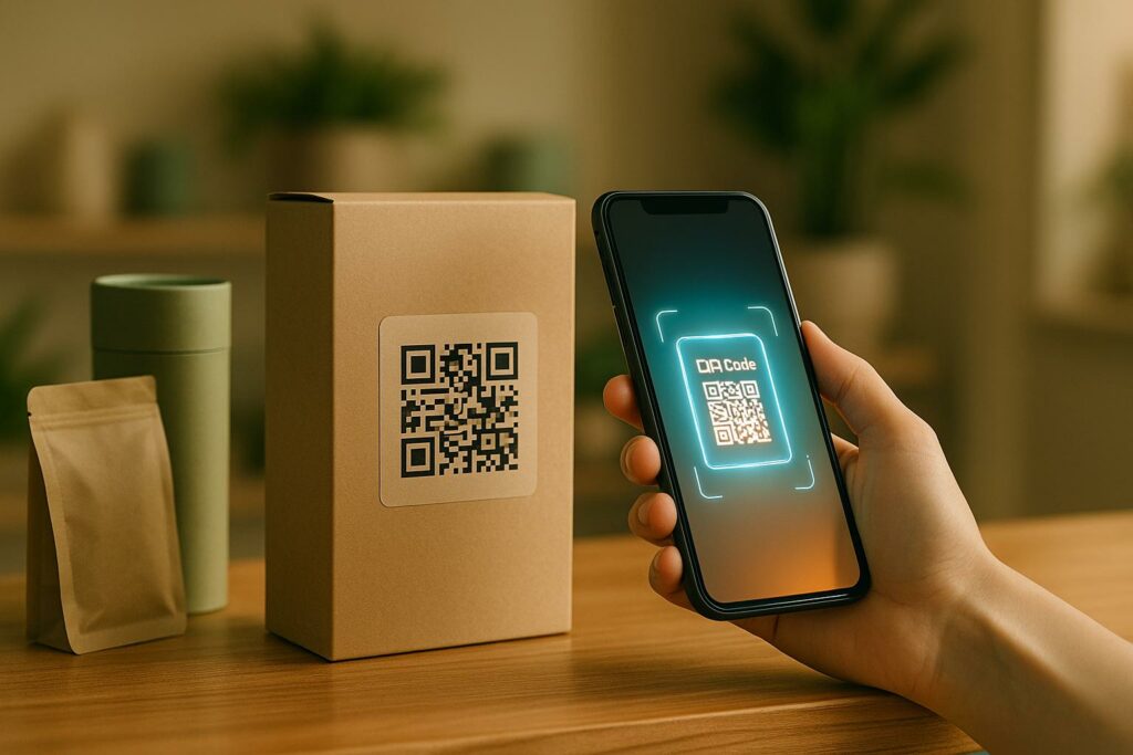 Interactive Packaging: QR Codes for Digital Content