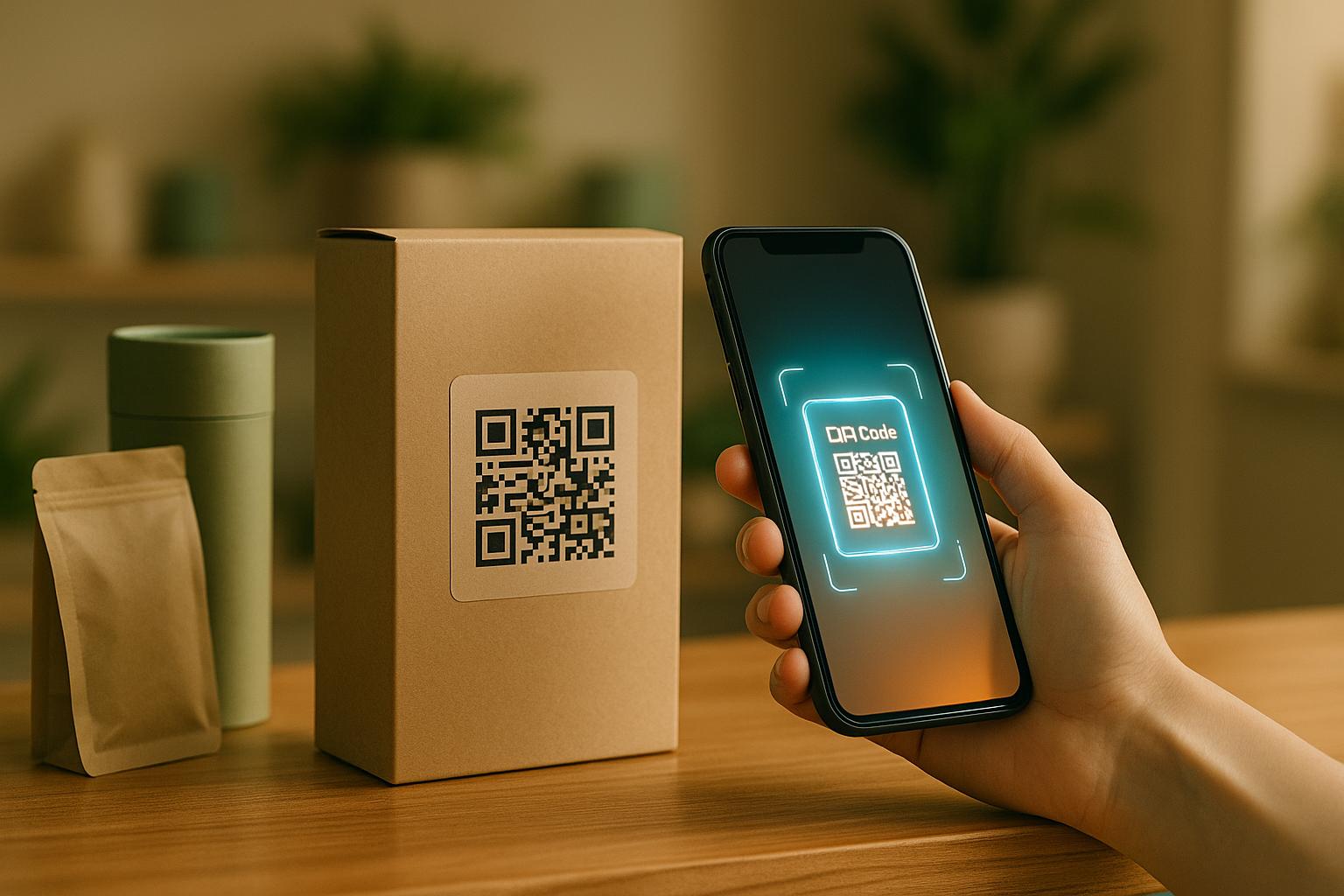 Interactive Packaging: QR Codes for Digital Content