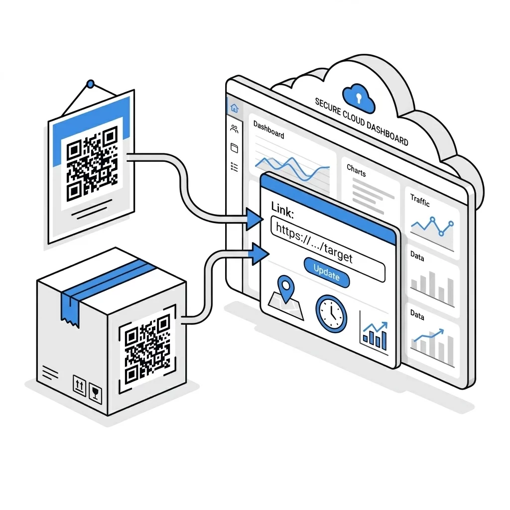 dynamic QR dashboard