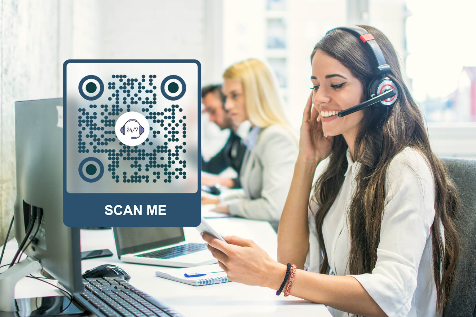 How QR Codes Improve Telecom Customer Support