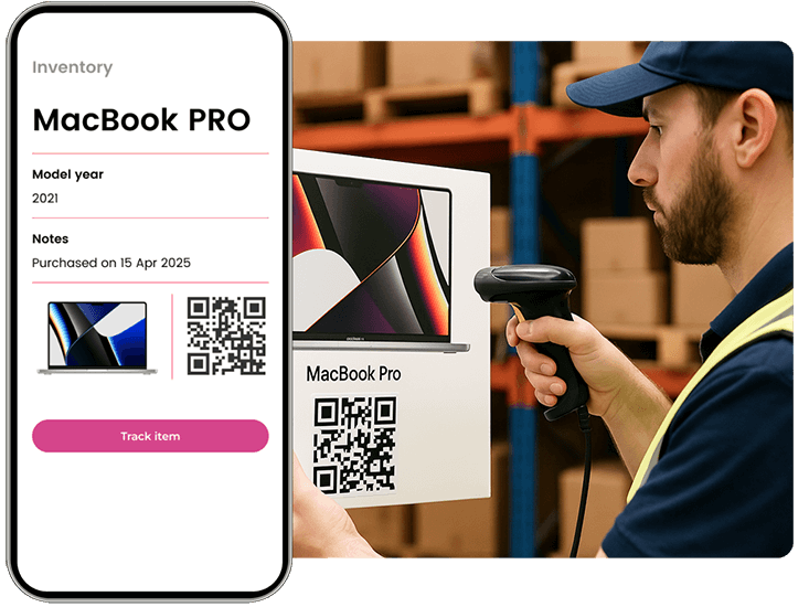Códigos QR para fabricación