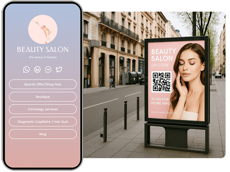 Códigos QR para empresas de servicios
