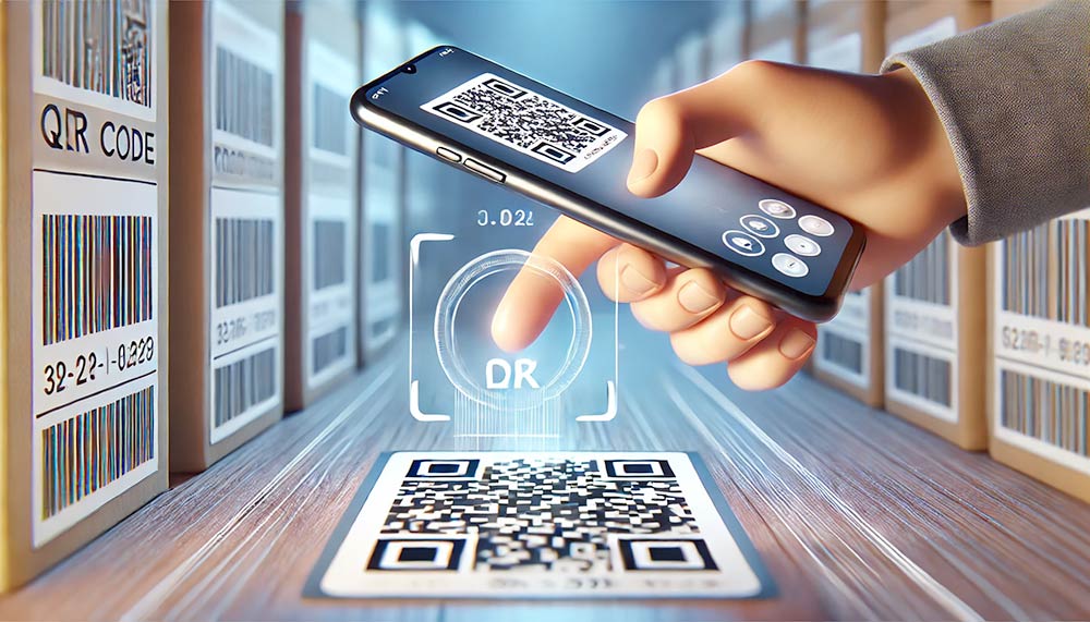 Codice QR per informazioni sul prodotto