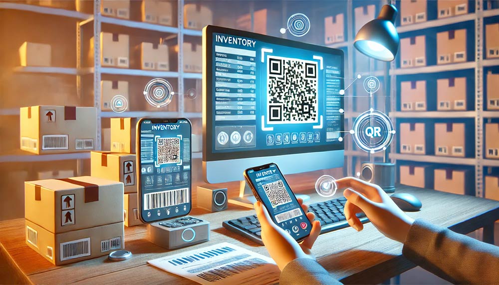 Codice QR in magazzino