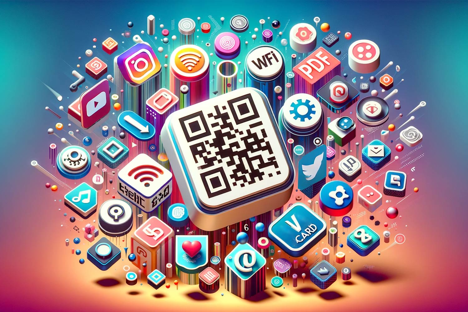 How much data can a QR code store