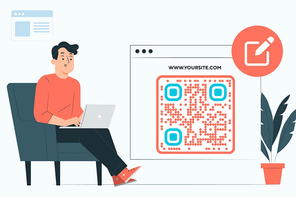 Cómo cambiar la URL dinámica del código QR