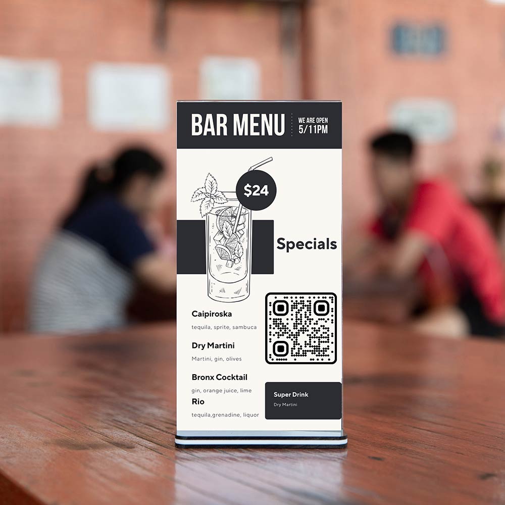 Ejemplo de actualización de un código qr