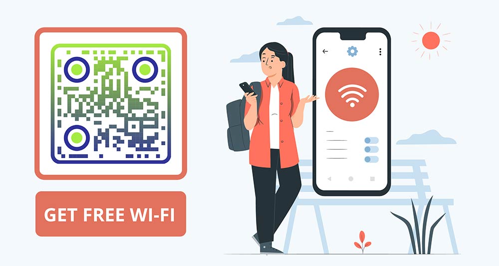 Learn how to use WiFi QR codes for correct placement