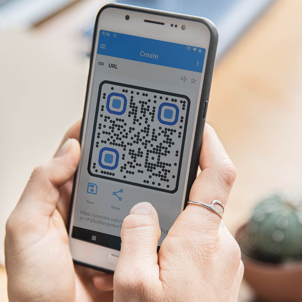 Utilizar plataformas de vídeo que tengan incorporadas opciones de código QR