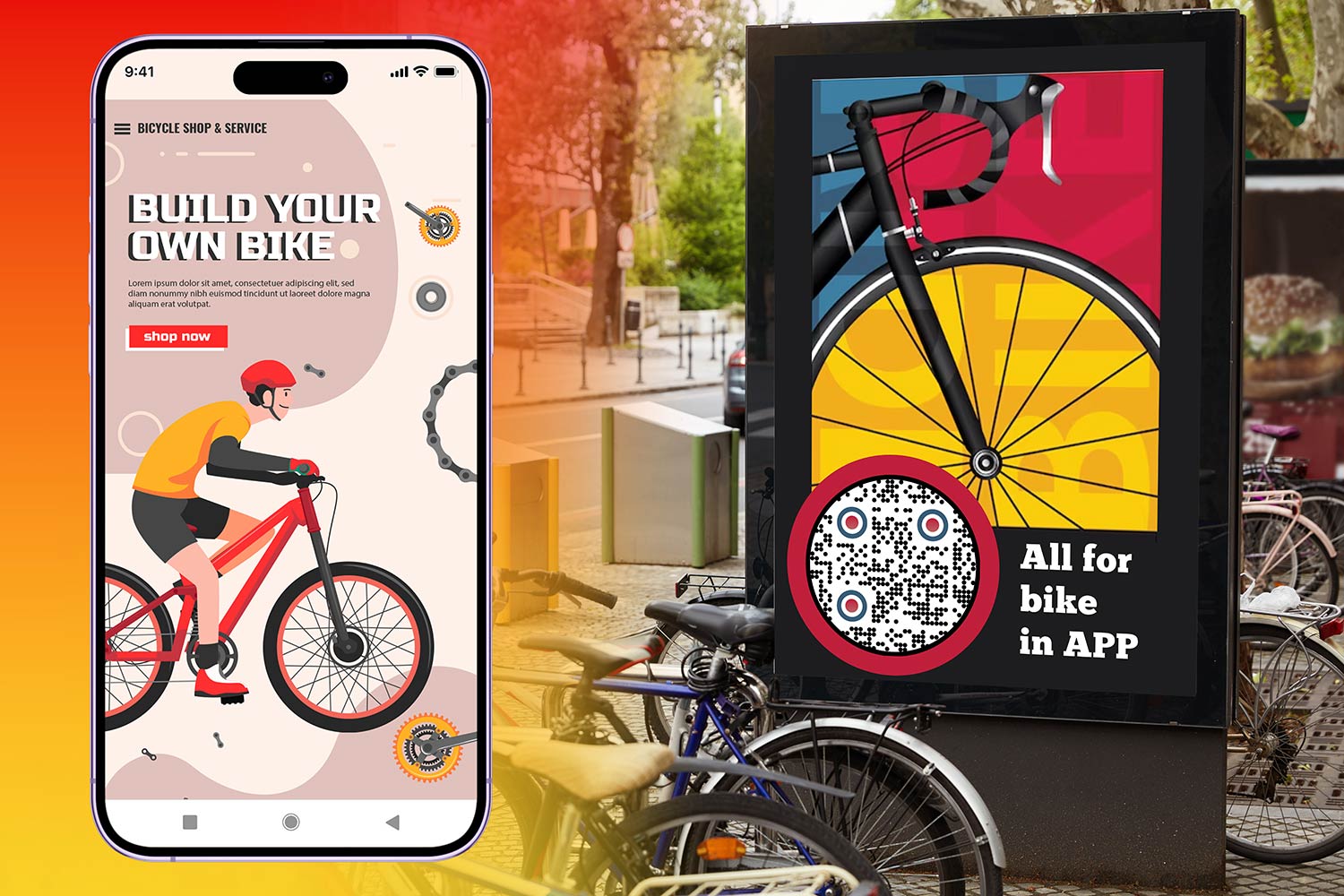 Pametni telefon skenira QR kod za preuzimanje aplikacije