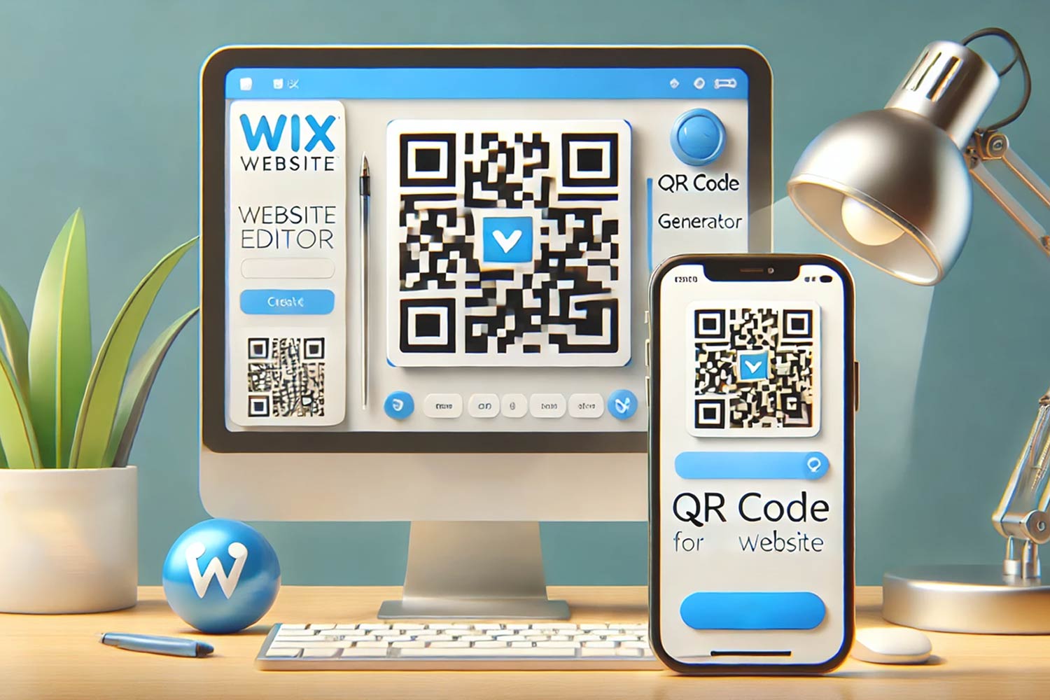 Generador de códigos QR Wix
