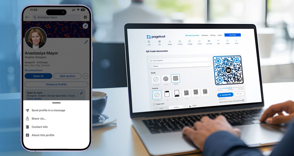 Cómo encontrar tu código QR de LinkedIn