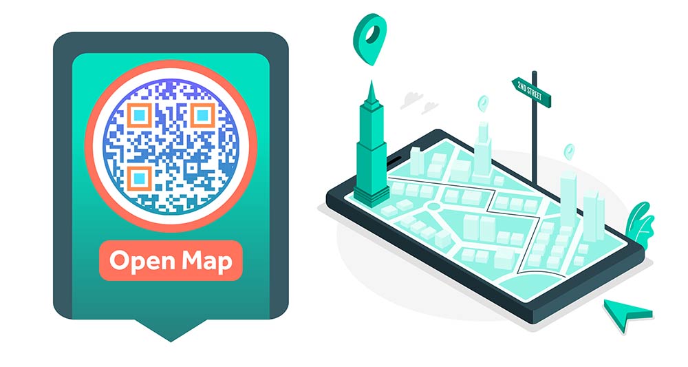 Reasons for using QR codes to give directions
