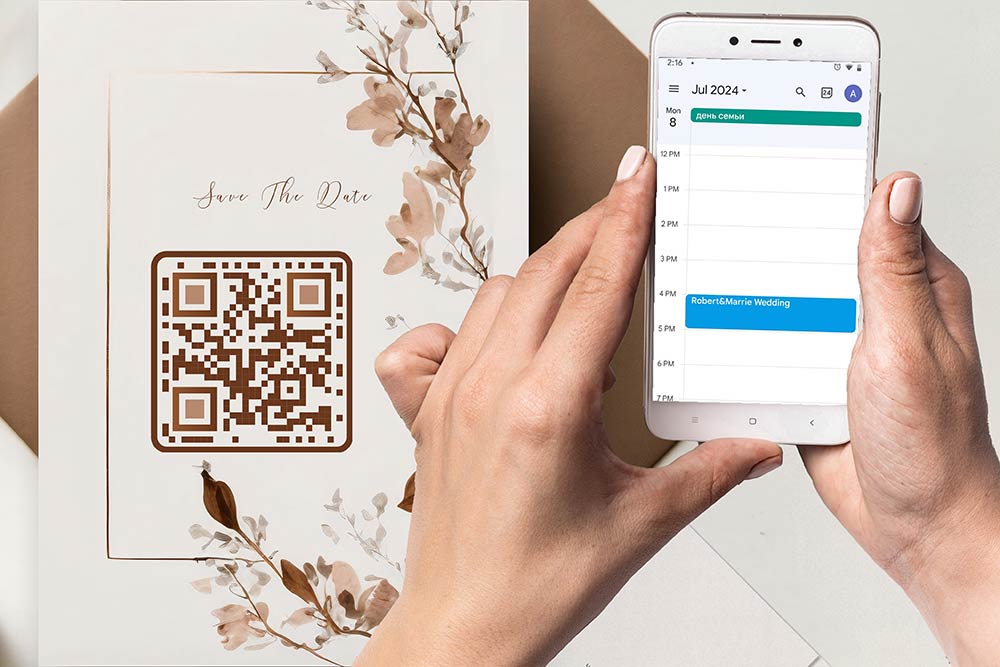 Escanear para probar el Código QR con un smartphone