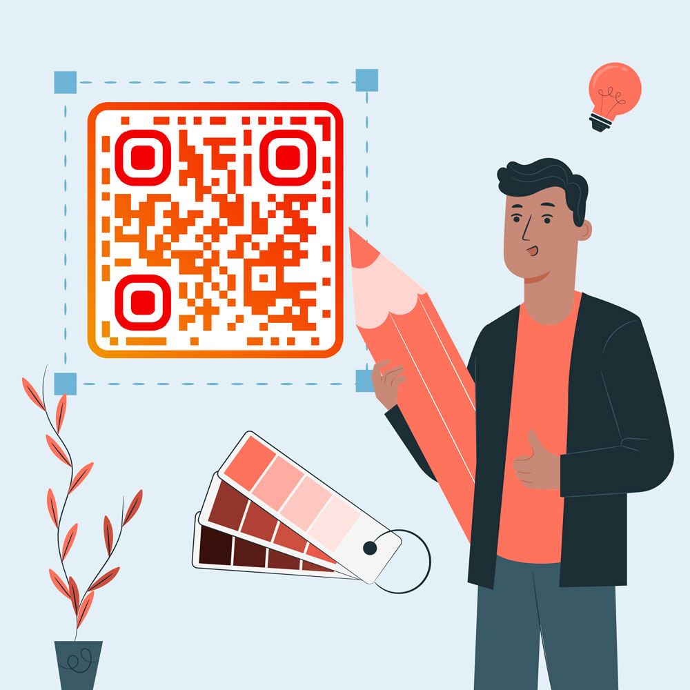 Pas een Mailchimp QR-code aan met merkkleuren