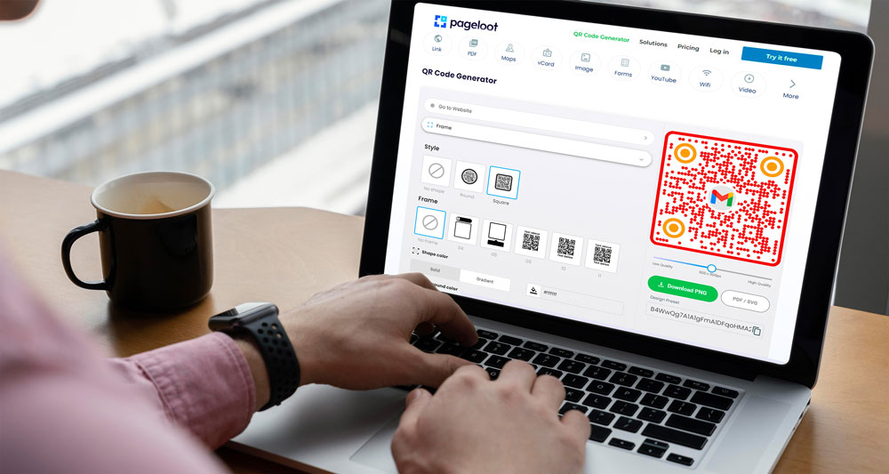 Δημιουργήστε έναν κωδικό Gmail QR για να λαμβάνετε μηνύματα ηλεκτρονικού ταχυδρομείου