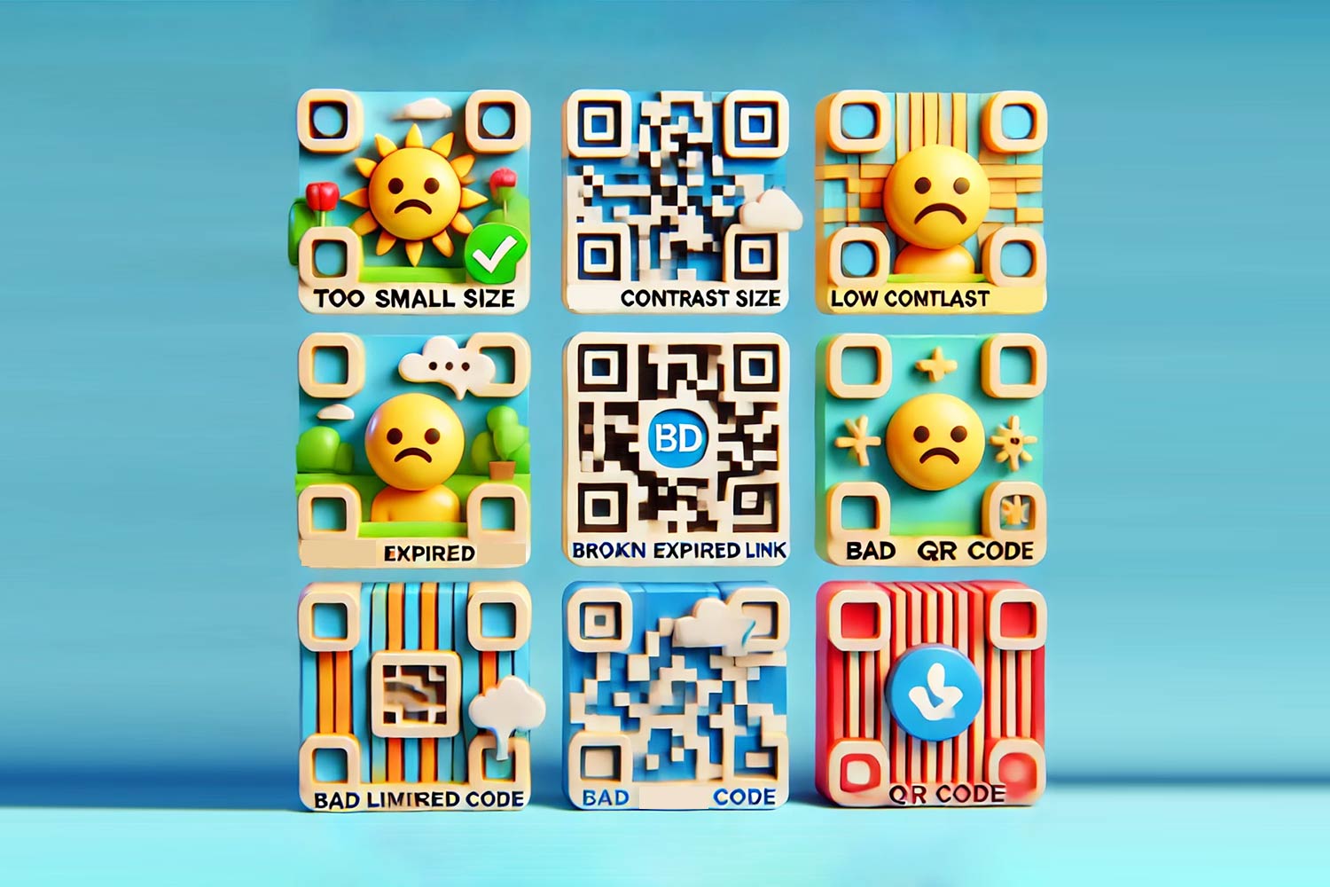 ¿Por qué no funciona mi código QR?