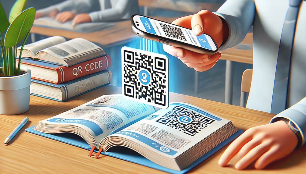 Cómo escanear el código QR de un libro