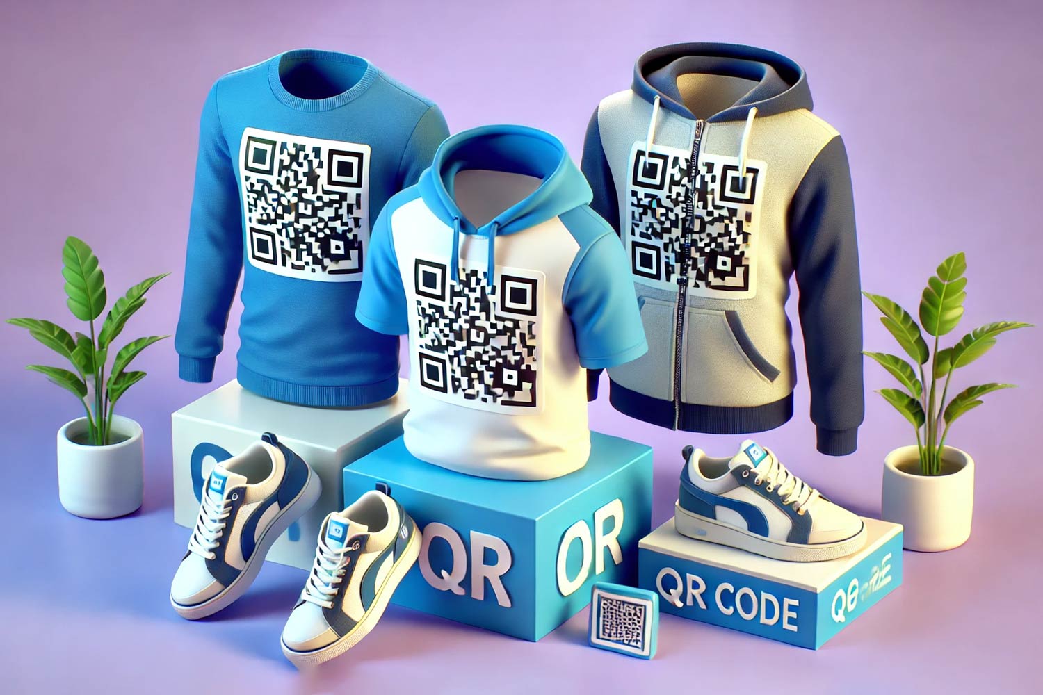Codes QR sur les vêtements