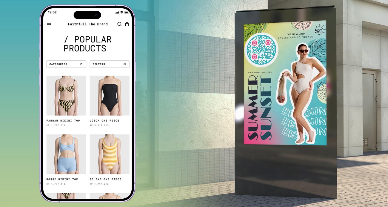 Changing the design of the QR code in the tool