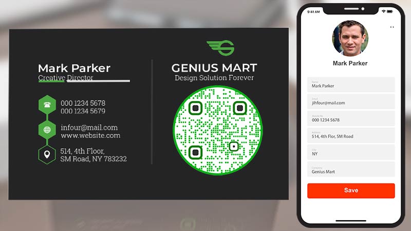 Cómo crear un código QR para tarjetas de visita