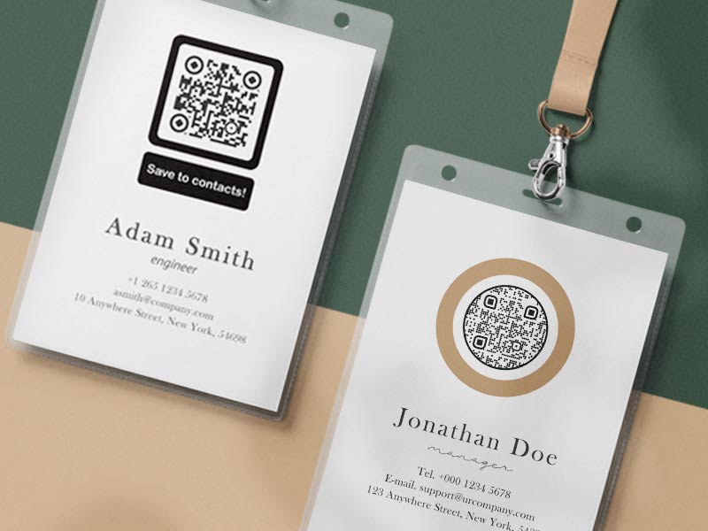 Näide QR-koodiga märgi kohta