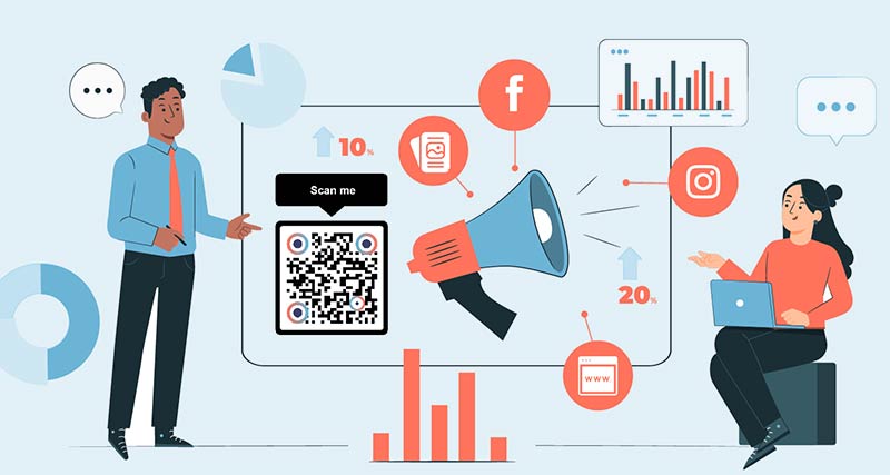 panel de análisis del Código QR de la imagen