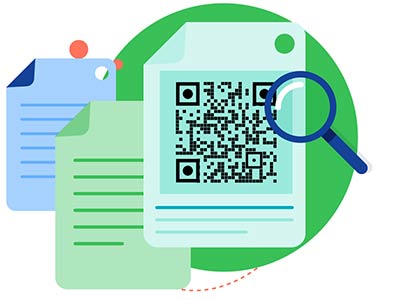 una visión general de las respuestas del formulario de Google Código QR