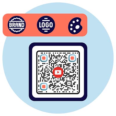 utilizando el Generador QR para crear y personalizar el Código QR de YouTube