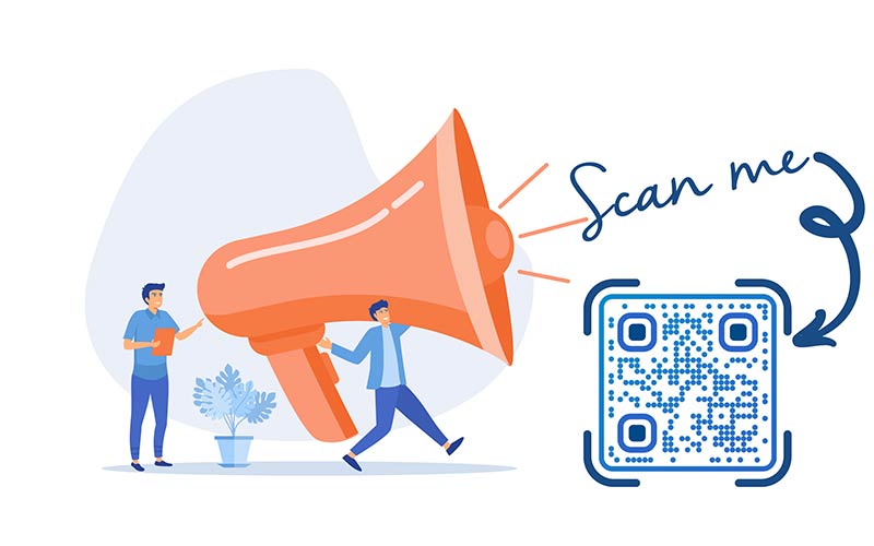 Utiliza una llamada a cación para un código QR dinámico