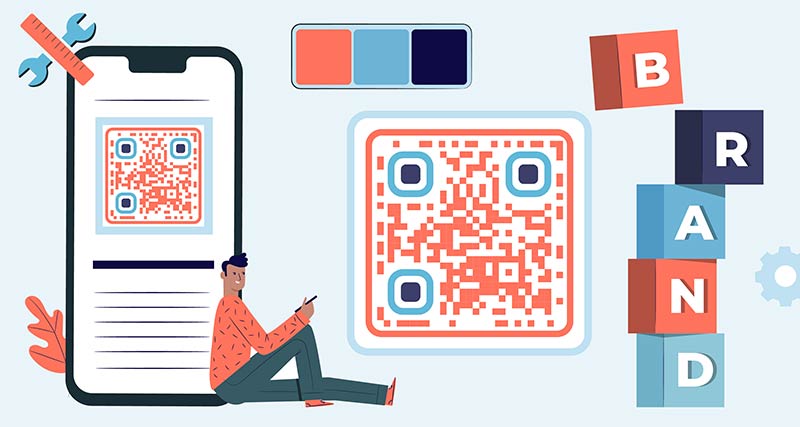 Utilizar la marca en los códigos QR para que destaquen