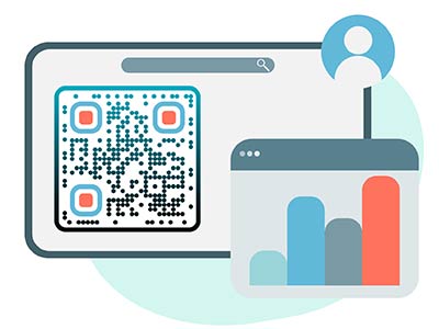 Analizar el rendimiento del código QR mp3 utilizando las funciones de análisis de la herramienta generadora online