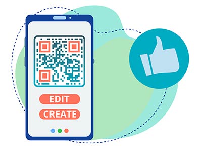 utilizando el generador de códigos QR para Instagram de Pageloot para crear o editar códigos QR para Instagram