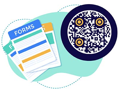 Sellel pildil on kuupäevavormid koos registreerimise QR-koodiga.